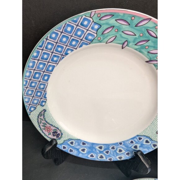 Studio Nova Medley Y0284 Salad Plate 8 1/4" Replacement Set of 3 Discontinued - Picture 4 of 11